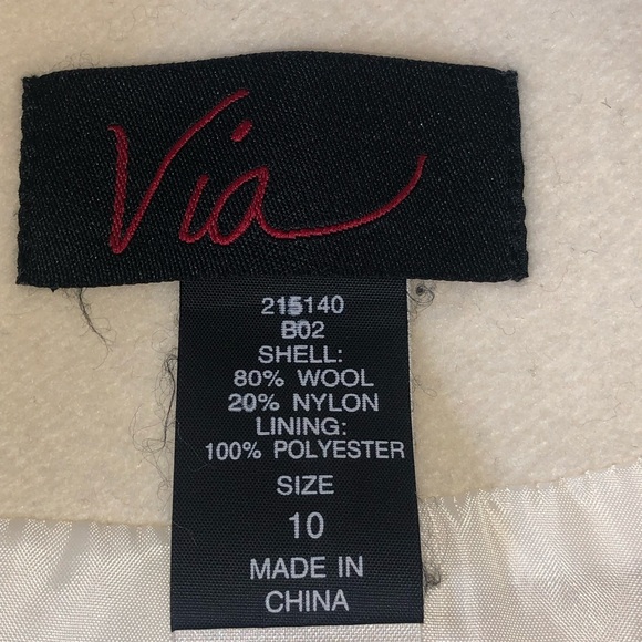 Victoria’s Secret Via Formal Wool Coat - Picture 5 of 5